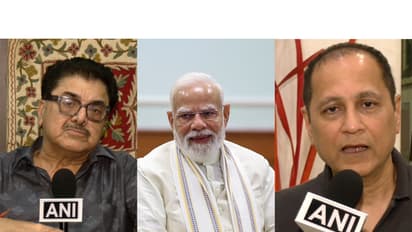 Vipul Shah, Ashoke Pandit praise PM Modi's record-breaking tenure (Photo/ANI)
