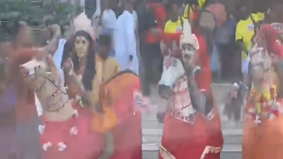 Hindu community in Bangladesh celebrates Janmashtami AT Dhakeshwari National Temple (Photo/ANI)