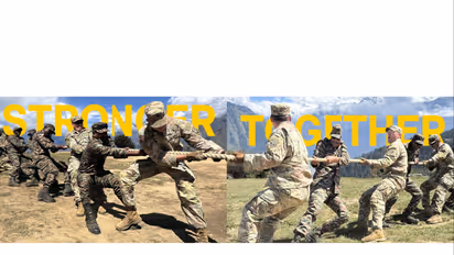 Indian, US armies bond over tug-of-war during Yudh Abhyas 2026 (Photo/X@USARPAC)