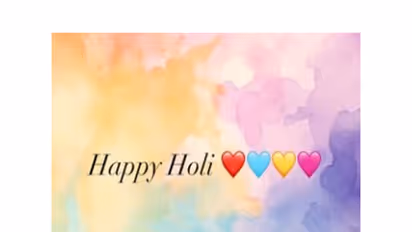 Happy Holi greeting (Image source: Kareena Kapoor Khan's Instagram handle)