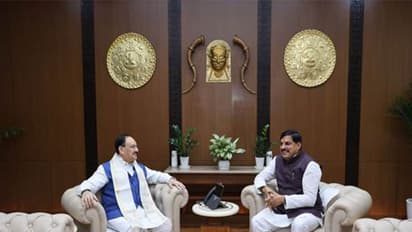 Union Health Minister JP Nadda with Madhya Pradesh CM Mohan Yadav (Photo: PIB)