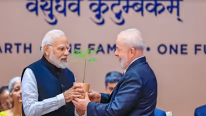 Prime Minister Narendra Modi with Brazilian President Luiz Inacio Lula da Silva (Photo/Brasil 247)