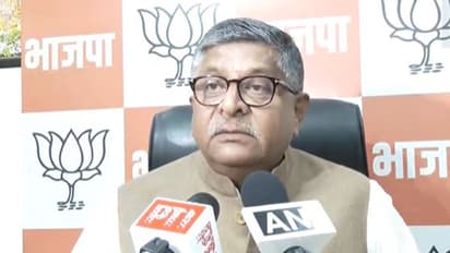 BJP MP Ravi Shankar Prasad (Photo/ANI)