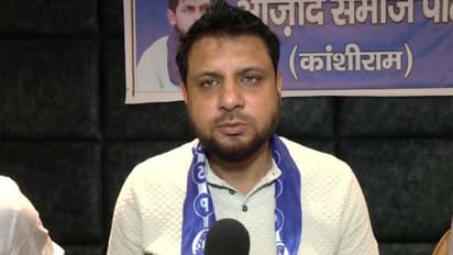 Naeem Qureshi, National Spokesperson of the Azad Samaj Party (Photo/ANI)