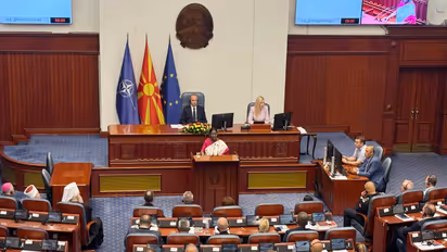 President Droupadi Murmu addressed North Macedonia Assembly (Photo/Rashtrapati Bhavan)