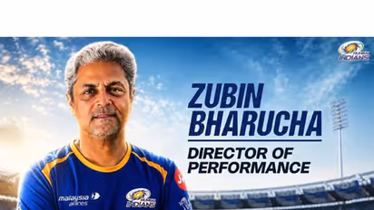 Zubin Bharucha has joined Mumbai Indians as Director of Performance (Photo: Mumbai Indians)