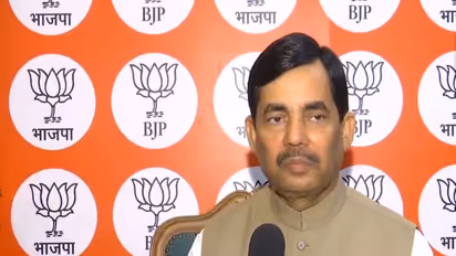 BJP leader Shahnawaz Hussain. (Photo/ANI)