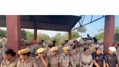 Visuals from the cremation site of Gulzar Singh (Photo/@Pawankhera)