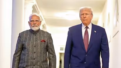 US President Donald Trump with PM Narendra Modi (File photo: ANI)
