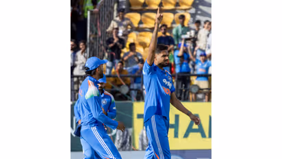 India's Gurnoor Brar (right) and teammates celebrating (Photo: ANI)