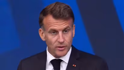 French President Emmanuel Macron (Photo/YouTube/MEA)