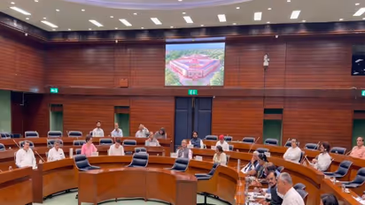 Visual from the meeting (Photo/X@ppchaudharybjp)