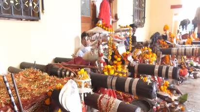 Deities participate in Bastar Dussehra (Photo/ANI)