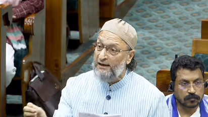 AIMIM President Asaduddin Owaisi (Photo/Sansad TV)