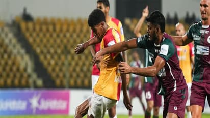 Players in action during their AIFF Super Cup  game (Photo: ISL)