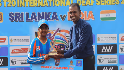 India Deaf Women’s cricket team Shradda Vaishnav (Photo: IDCA)