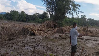 Assam floods: Nepalikuti in Sivasagar faces devastation as residents struggle to rebuild lives (Photo/ANI)