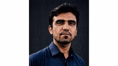 Portrait of Ghani Baloch, whose alleged enforced disappearance has prompted calls from activists and rights groups for information on his whereabouts and due process. (Photo: X/@ShaleeBaloch)