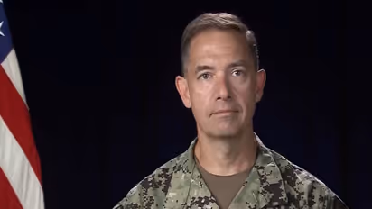 CENTCOM Commander, Admiral Brad Cooper (Photo/X@CENTCOM)