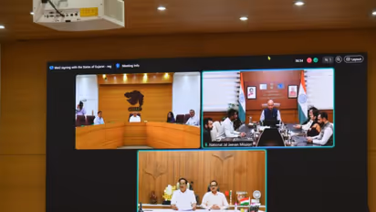 Gujarat governemnt has signed a Memorandum of Understanding (MoU) under Jal Jeevan Mission 2.0 (Photo/Gujarat CMO)