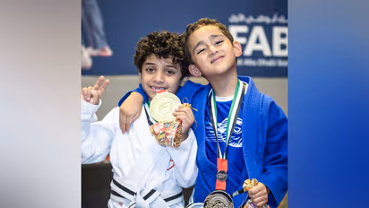 Striking international presence on opening day of Abu Dhabi World Youth Jiu-Jitsu Championship (Photo: X@uaejjf)