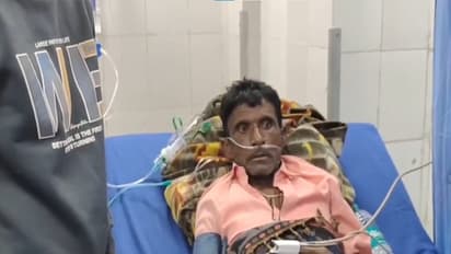 Sikar local residents and students admitted after air pollution causes breathing difficulties in city. (Photo/ANI)