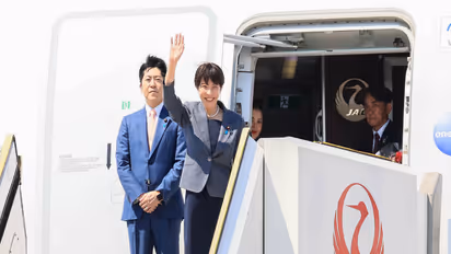 Japanese PM Sanaei Takaichi departs for her 1st G7 Summit (Photo/X/@takaichi_sanae)