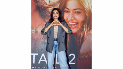 Actor Rashmika Mandanna (File photo/ANI)
