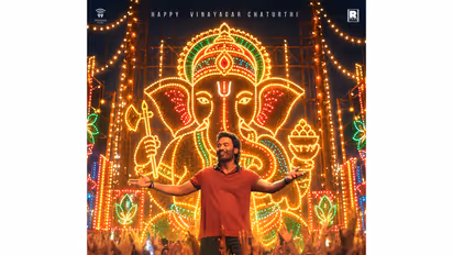 Dhanush in Om Chapter 1 (Photo/Instagram@RajkumarPeriasamy)