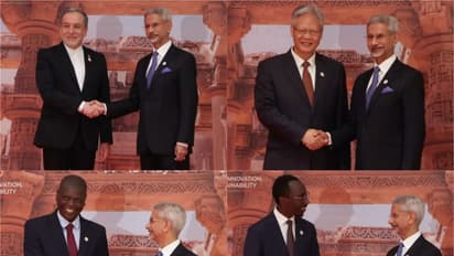 EAM Jaishankar welcomes ministers, representatives at BRICS Foreign Ministers’ Meeting (Photo/ANI)