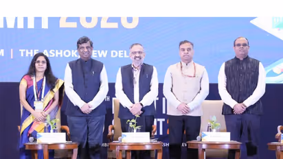 NITI Aayog Member Rajiv Gauba at the event (Photo/@NITI Ayog)