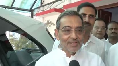 Rashtriya Lok Morcha chief and NDA candidate for Rajya Sabha from Bihar, Upendra Kushwaha (Photo/ANI)