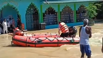 Rescue operation in Assam's Jorhat (Photo/ANI)