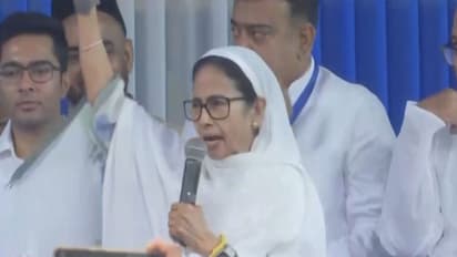 West Bengal CM Mamata Banerjee attends Eid-Al-Fitr celebrations (Photo/ANI)