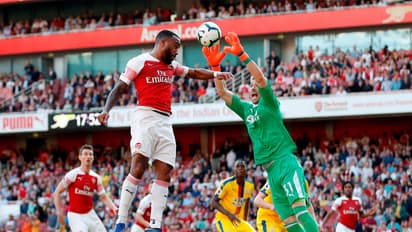 Arsenal's players in action. (Photo/ANI)