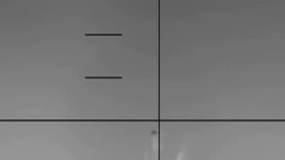 Visual of the torpedo hit on IRIS Dena (Photo/US Dept of War)