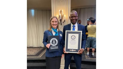 Gilbert Martina (Right). (Photo/@GWR)