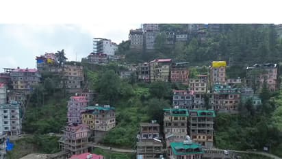 Shakrala houses in Shimla, Himachal Pradesh (Photo/ANI)
