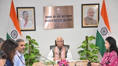 Union Minister Manohar Lal chaired a high-level meeting (Photo/PIB)