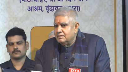 Former Vice President Jagdeep Dhankar (Photo/ANI)