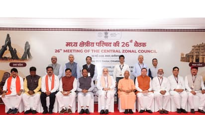 Union Home Minister Amit Shah chairs 26th Central Zonal Council meet (Photo/@AmitShah)