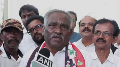 AIADMK candidate from Coimbatore South constituency Amman Arjunan (Photo/ANI)