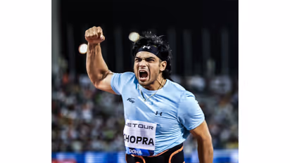 Neeraj Chopra. (Photo: ANI)