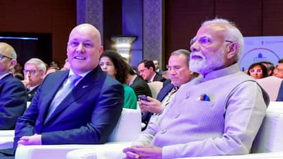 Prime Minister of New Zealand, Christopher Luxon and Prime Minister Narendra Modi (File photo/ANI)