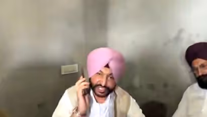 BJP leader Ravneet Singh Bittu in Pathankot (Photo/Ravneet Biittu Facebook)