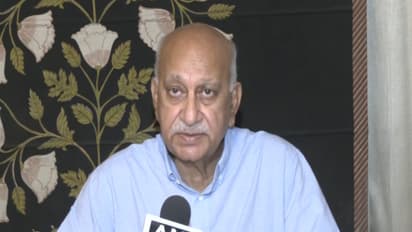 Former Union Minister MJ Akbar (Photo/ANI)