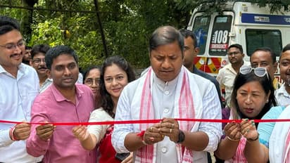 Inauguration of Health and Wellness Camp at Chandrapur (Photo/X@MetroNhm)