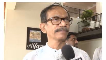 Goa Pradesh Congress Committee President Girish Chodankar (Photo/ANI)