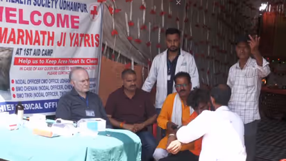 Medical station at Jammu-Srinagar National Highway (Photo/ANI)