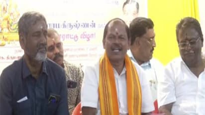 Hindu Makkal Katchi founding president Arjun Sampath (Photo/ANI)